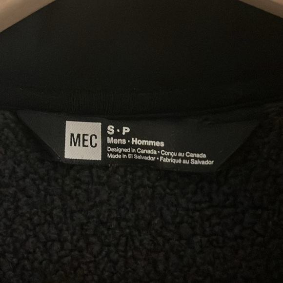 Mountain Equipment Company 3/4 Zipper Pullover Size Small In Charcoal Grey/Black - Picture 5 of 7